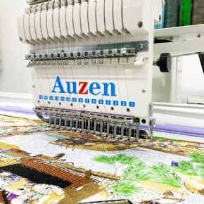 One Head Computer Embroidery Machine AZ1501D