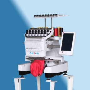 Single head computerized embroidery machine for home use for cap t-shirt family clothes mini Household Embroidery Machine