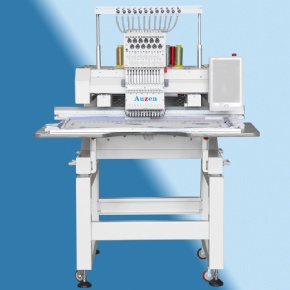 big area size 800*500mm embroidery machine single head 12 15 needle machine for cap clothes flat embroidery