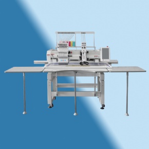 1200*550mm 1+1 heads multifunctional Large tape embroidery machines computerized embroidery machine