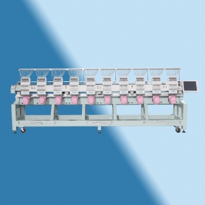 multi head embroidery machine 10 head large area computer embroidery machine